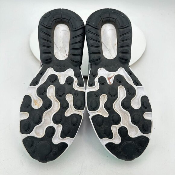 Nike Air Max 270 React Youth Size 6Y Women 7.5 BQ0103-007 Gunsmoke Violet Shoes - Picture 10 of 13